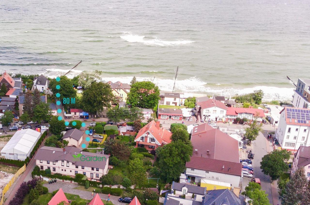 Willa Garden 60M Od Plazy Ustronie Morskie Bagian luar foto